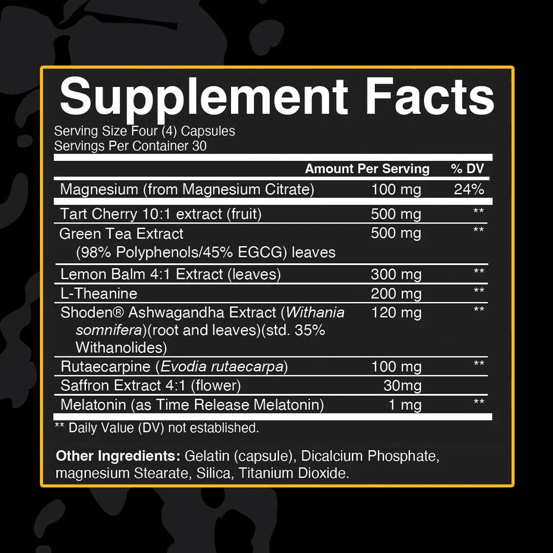 Arsynist PM Sleep Aid + Fat Burner - Image 2