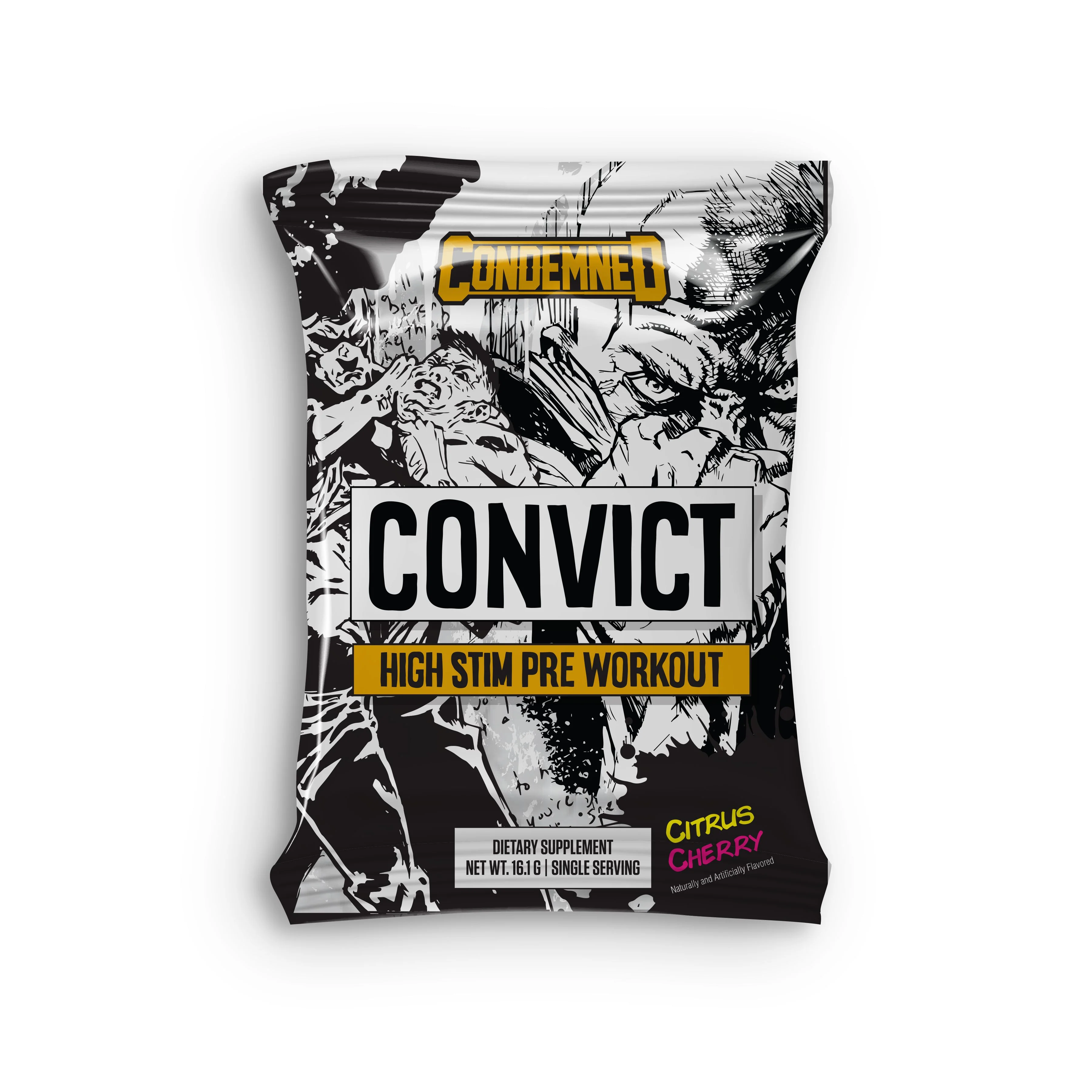 Convict Extreme Pre-Workout Samples - Image 2